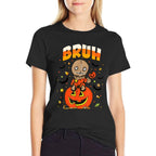 Trick Or Treat Cute Sam Funny Bruh Halloween Costume 2024  Quick-drying T-Shirt