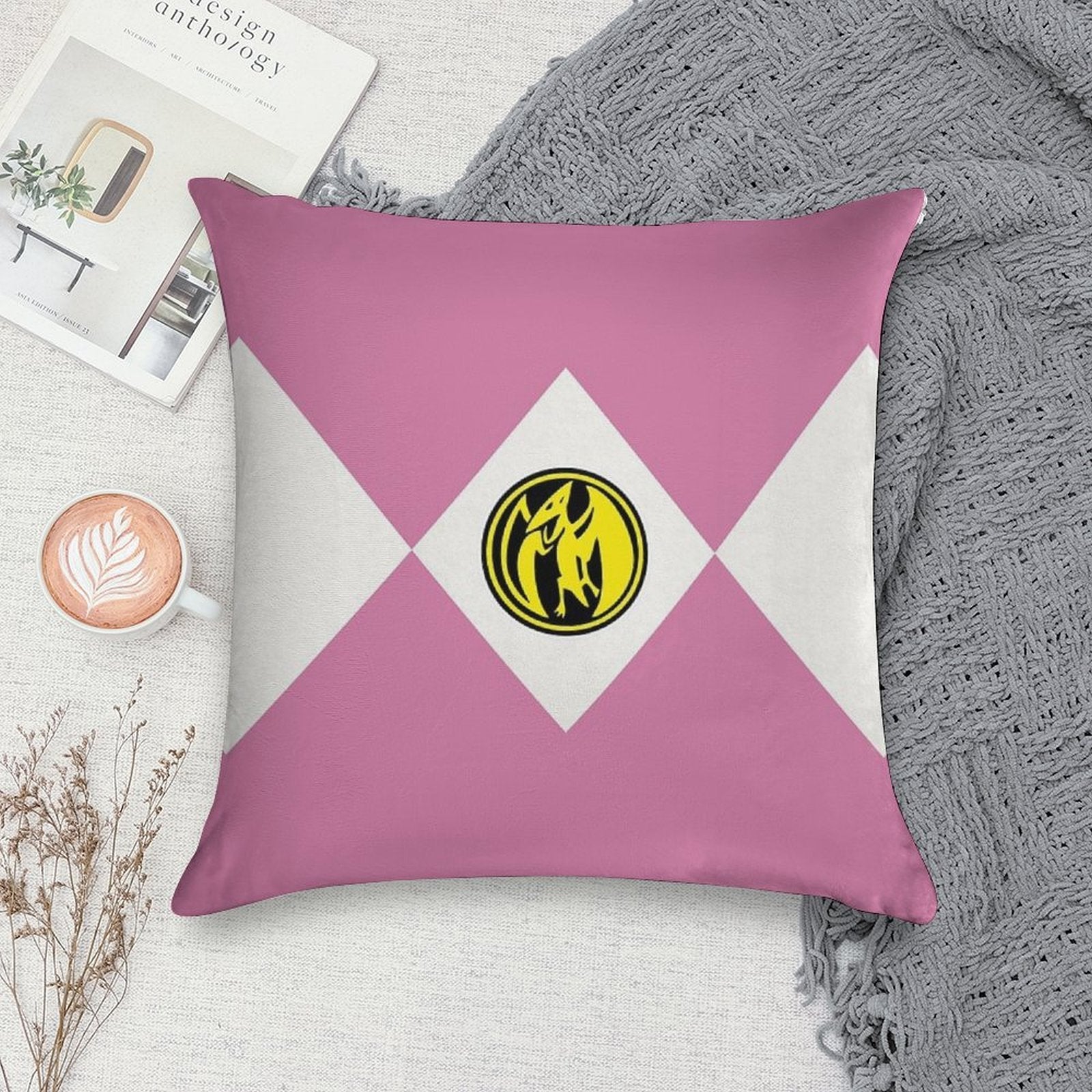 Pterodactyl Dinozord Soft Style Accent Throw Pillow