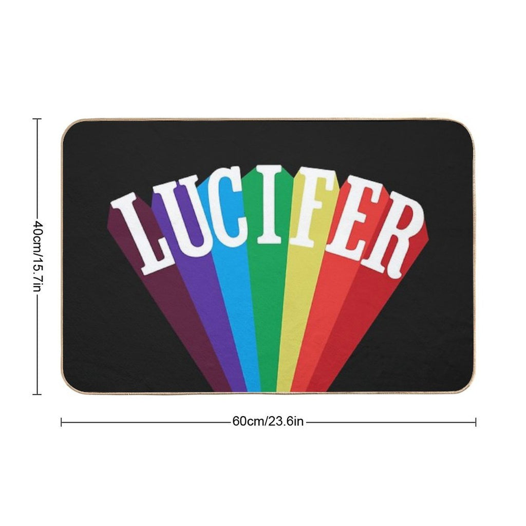 Lucifer Rising  Slip-Resistant Bath Mat