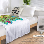 “Pants” in Korean – On A T-Shirt (Yes, Really) Velvety-soft Throw Blanket