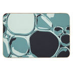 Blue Bubbles  Non-Slip Bath Mat
