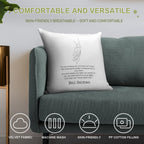 And That's All I Know About Love. Soft Warmth Comfort Throw Pillow