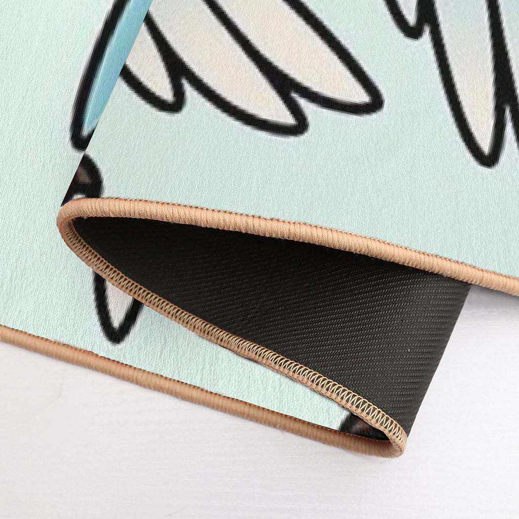 Kipi The Harpy  Slip-Resistant Bath Mat