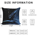 Xenomorph Soft Home Decor Throw Pillow