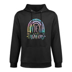 16 And Fabulous Rainbow Sixteen Year Old Girls BDay Tie Dye Medium-Weight Fabric Hoodie