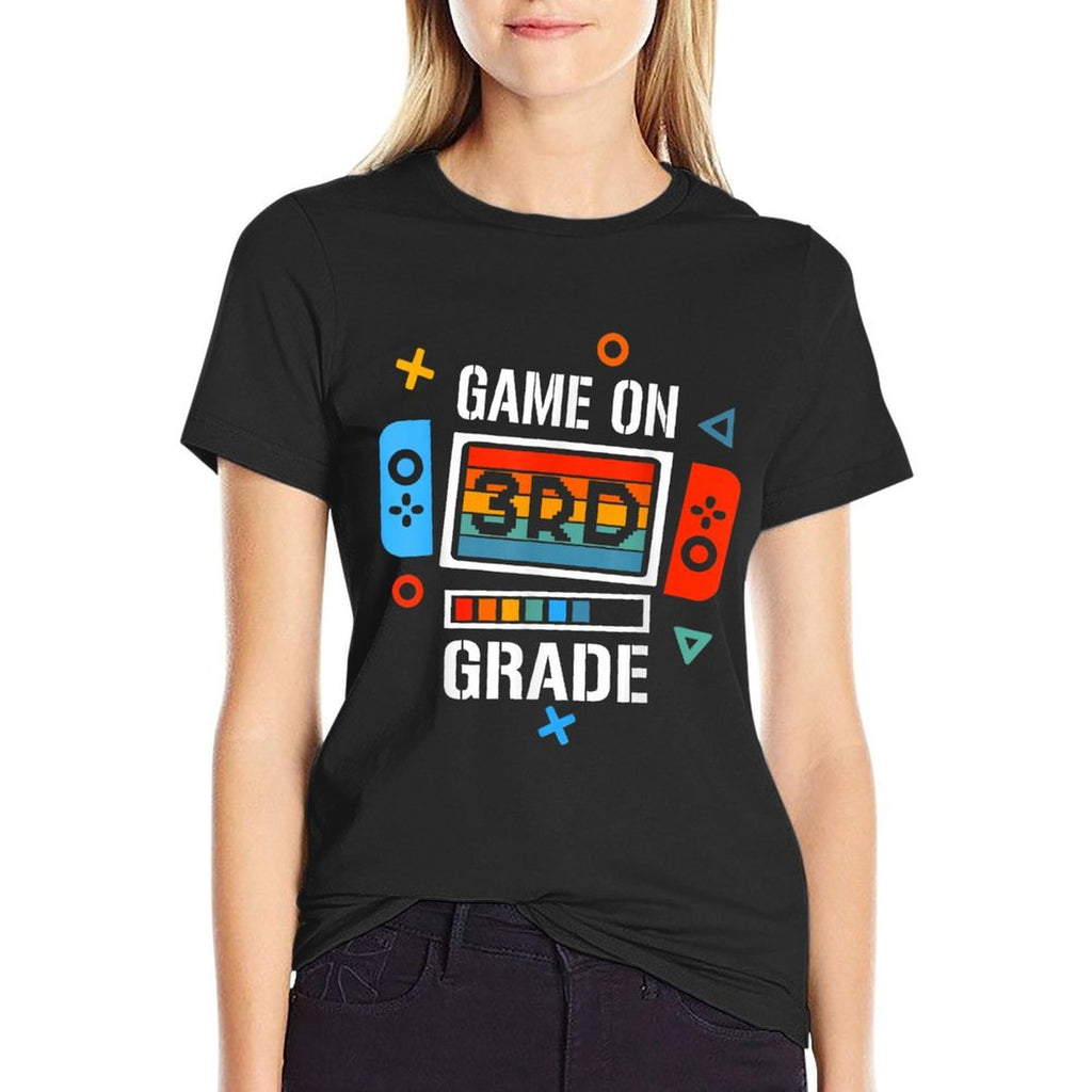 Back To School Game On 3rd Grade Funny Gamer Kids Boys  Odor-resistant T-Shirt
