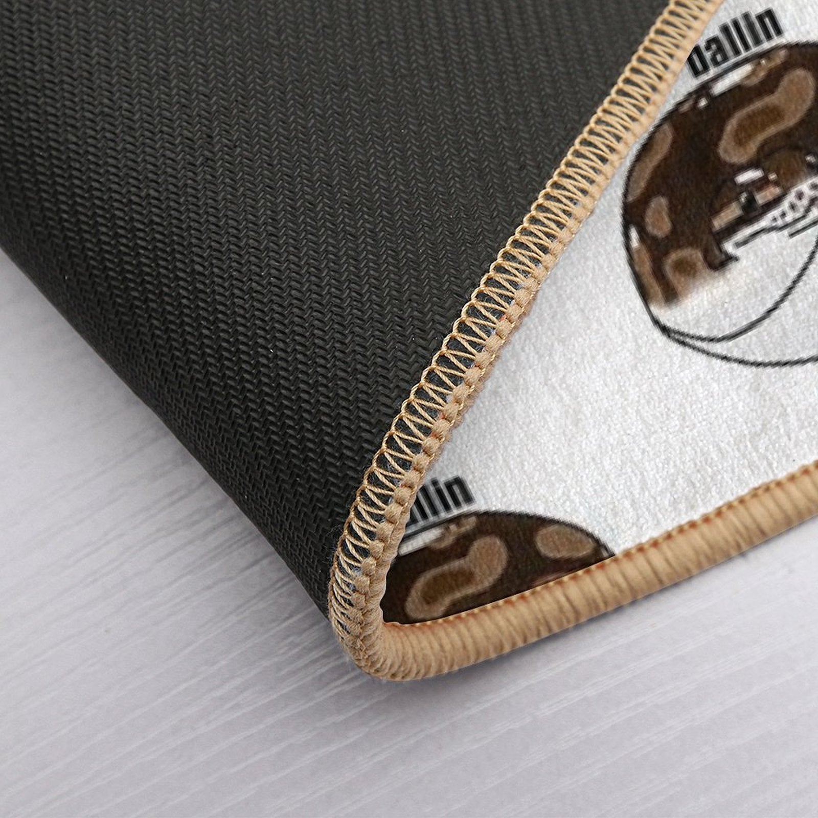 Chunky Ballin Ball Python  Non-Slip Bath Mat