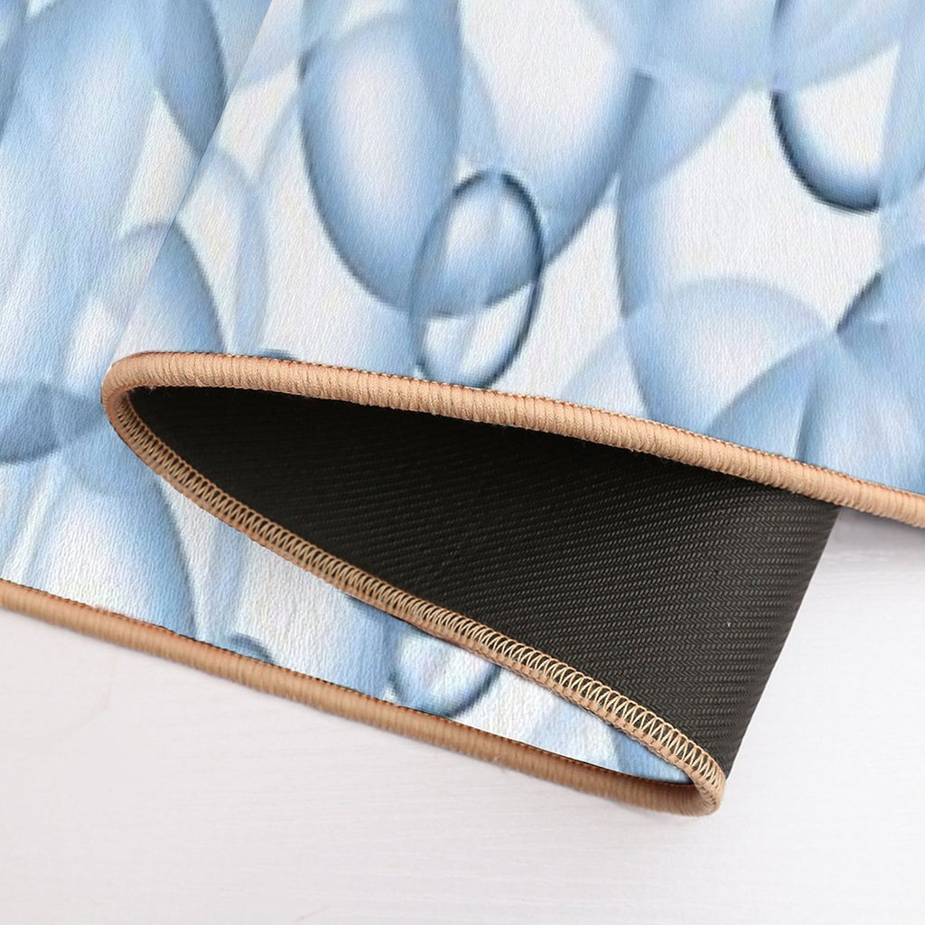 Bubble Pattern  Easy To Clean Bath Mat