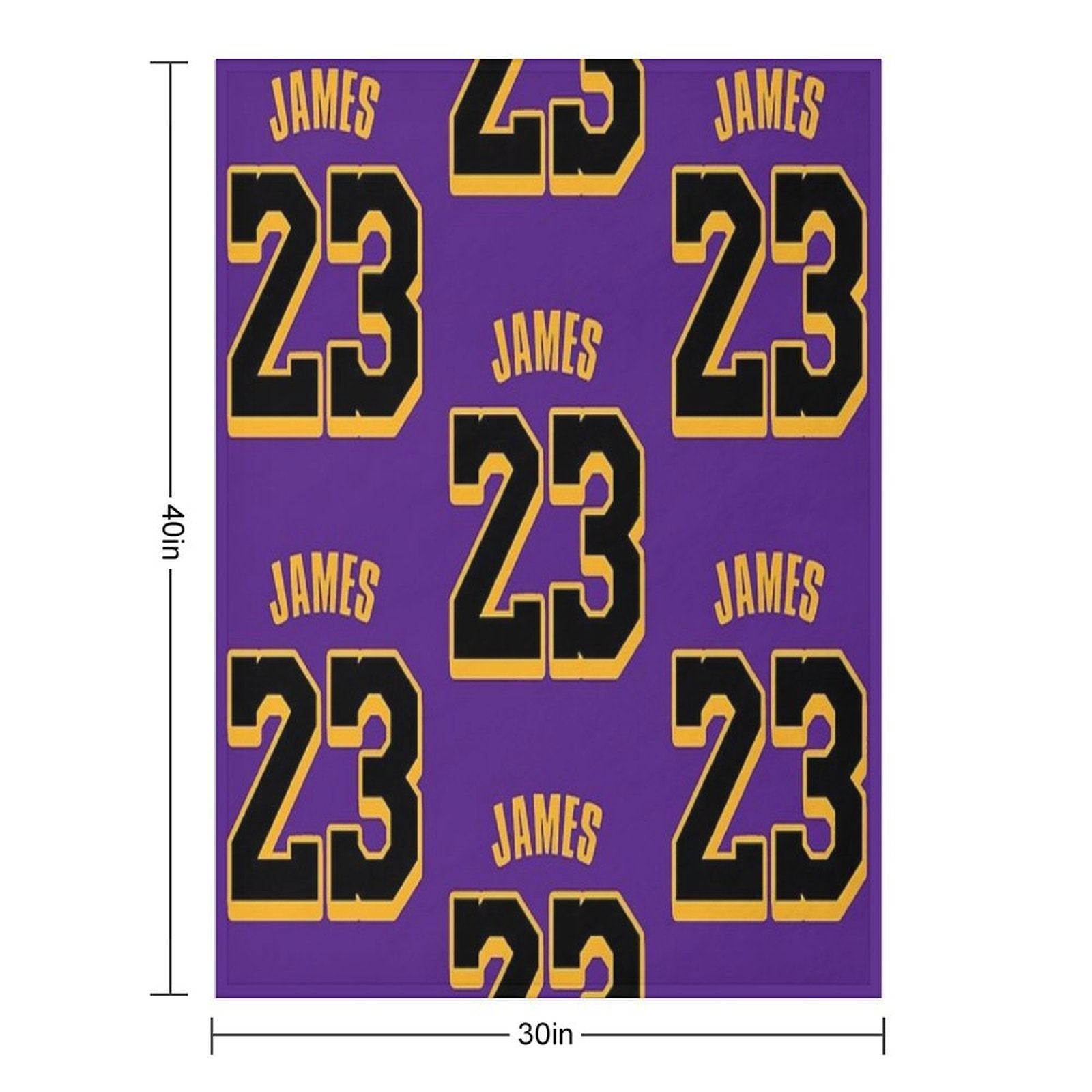 LeBron Gift-ready Throw Blanket