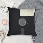 Floppy Disc 5.25 Soft Fade-Resistant Throw Pillow