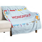 Monopoly Premium Throw Blanket