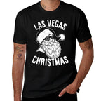Las Vegas Christmas  High-quality Stitching T-Shirt
