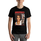 Whitney Houston Face Photos Comfortable T-Shirt