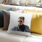Joe Burrow Sunglasses Soft Home Decor Throw Pillow