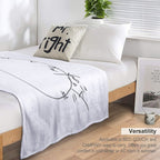 Will's Clock - Hannibal Eco-conscious Throw Blanket