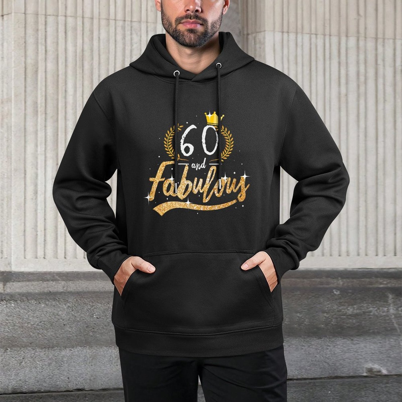 Fabulous 60th Birthday Moisture-Wicking Hoodie