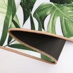 Tropical Jungle Leaves Pattern #12 #tropical #decor #art  Stain-Proof Bath Mat