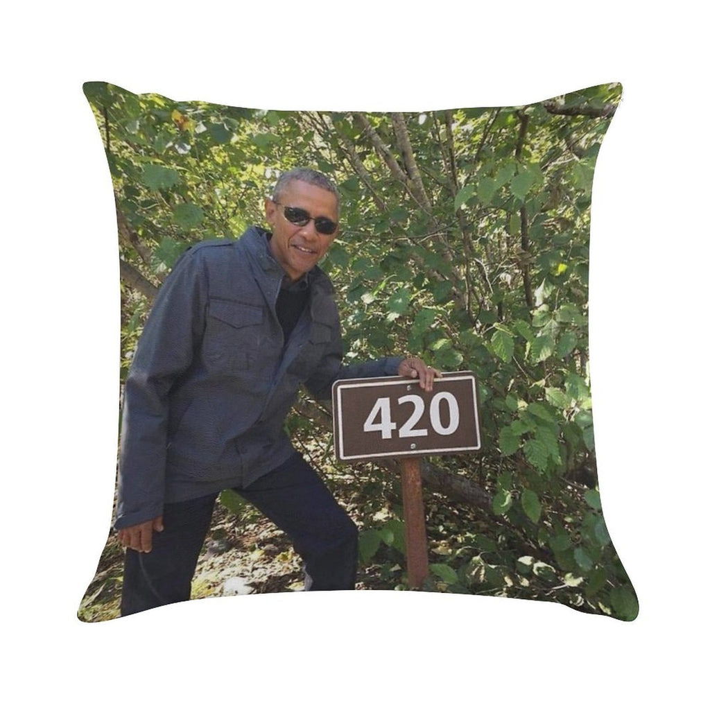 Obeezy 420 Soft Durable Construction Throw Pillow