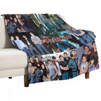The Outsiders Scene Collage Eco-conscious Throw Blanket
