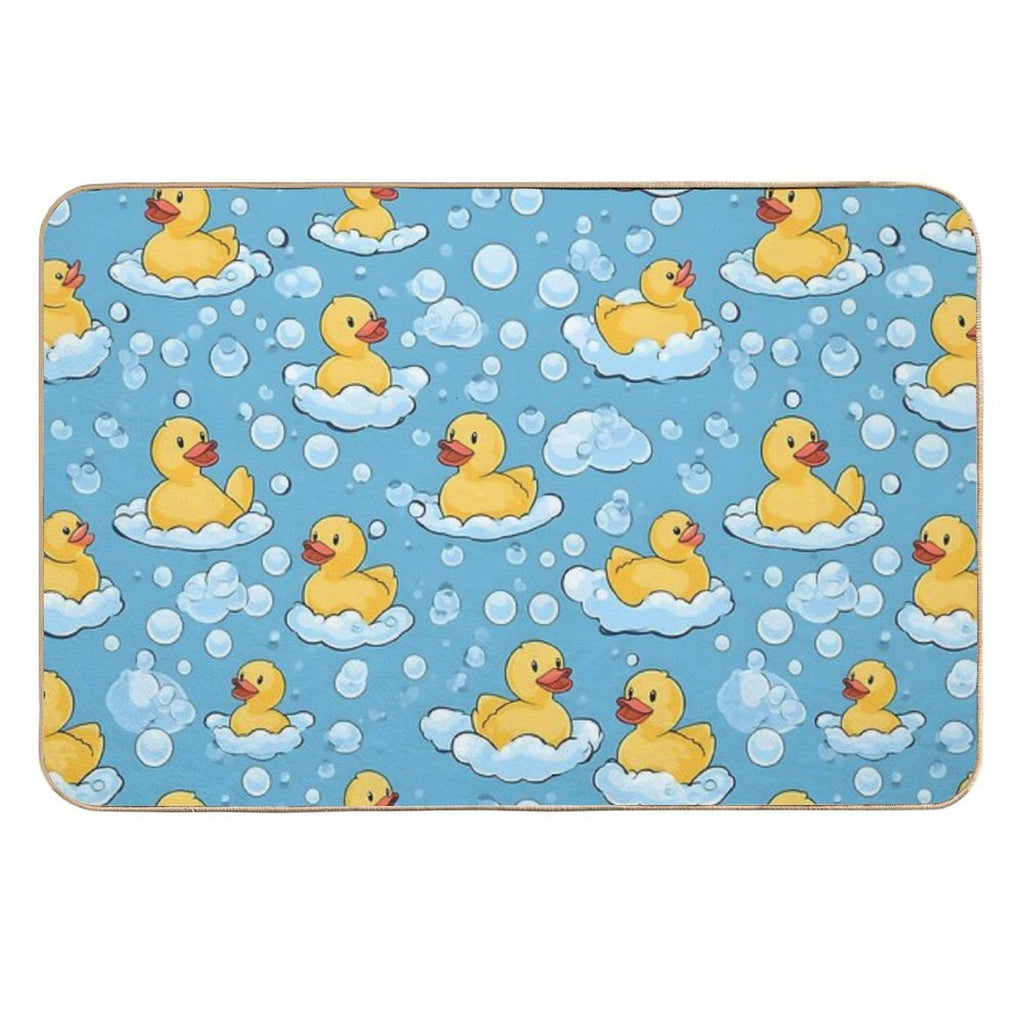 Bird Brain  Stain-Proof Bath Mat