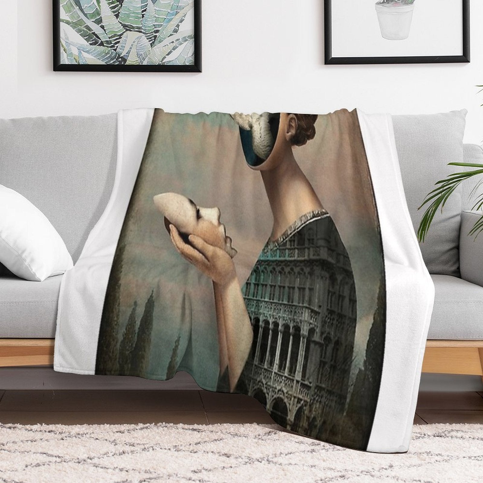 Salvador Dali Comfort Throw Blanket