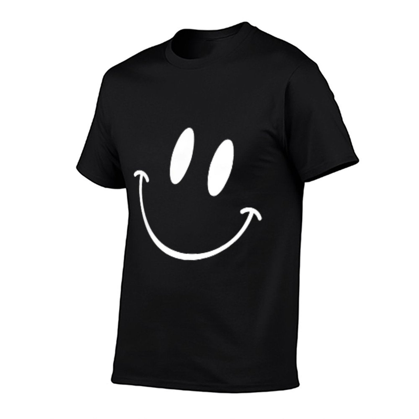 Funny Smiling Emoticon Men Women Happy Face Smile  Durable T-Shirt