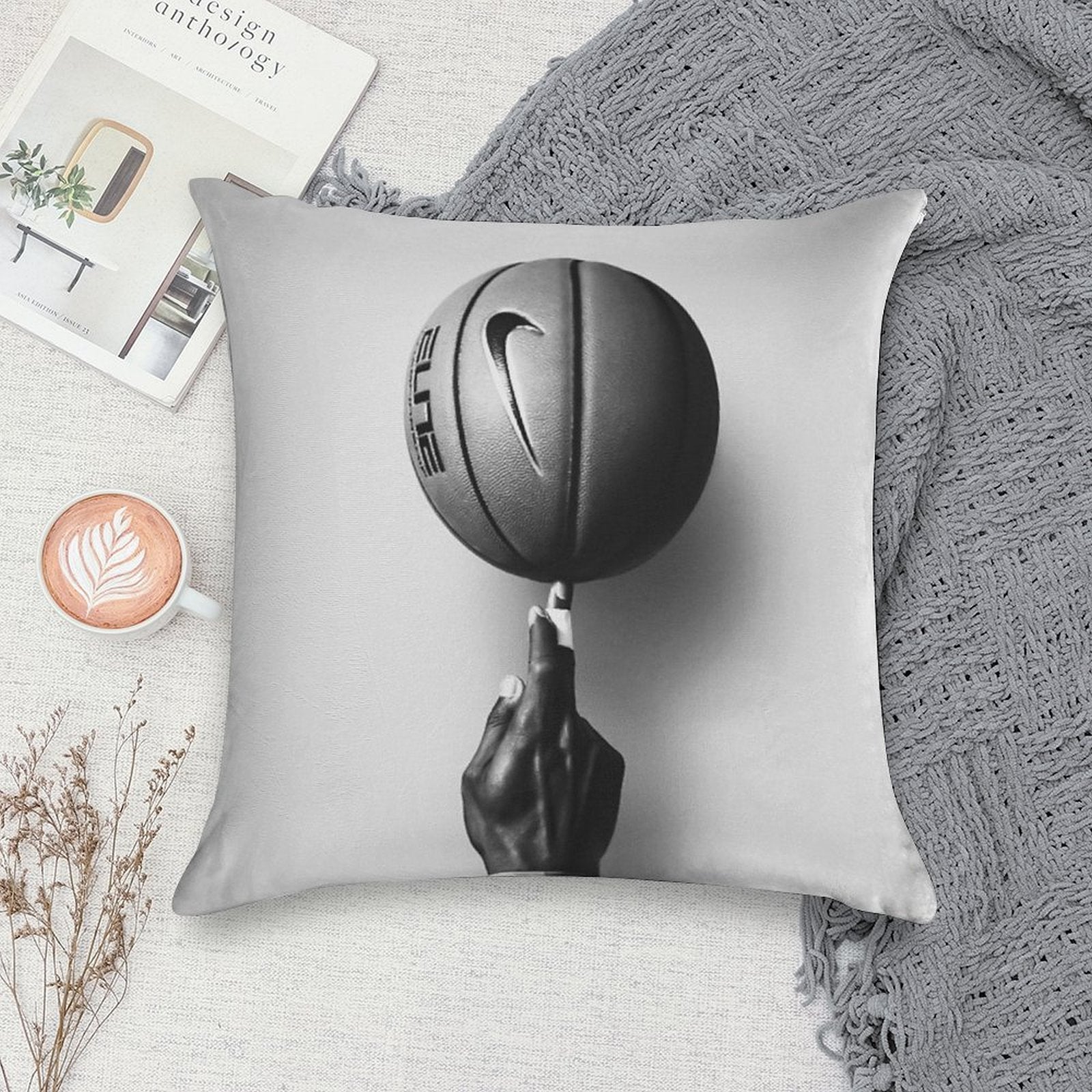Nike Basket JORDAN Just Do It Soft Style Accent Throw Pillow