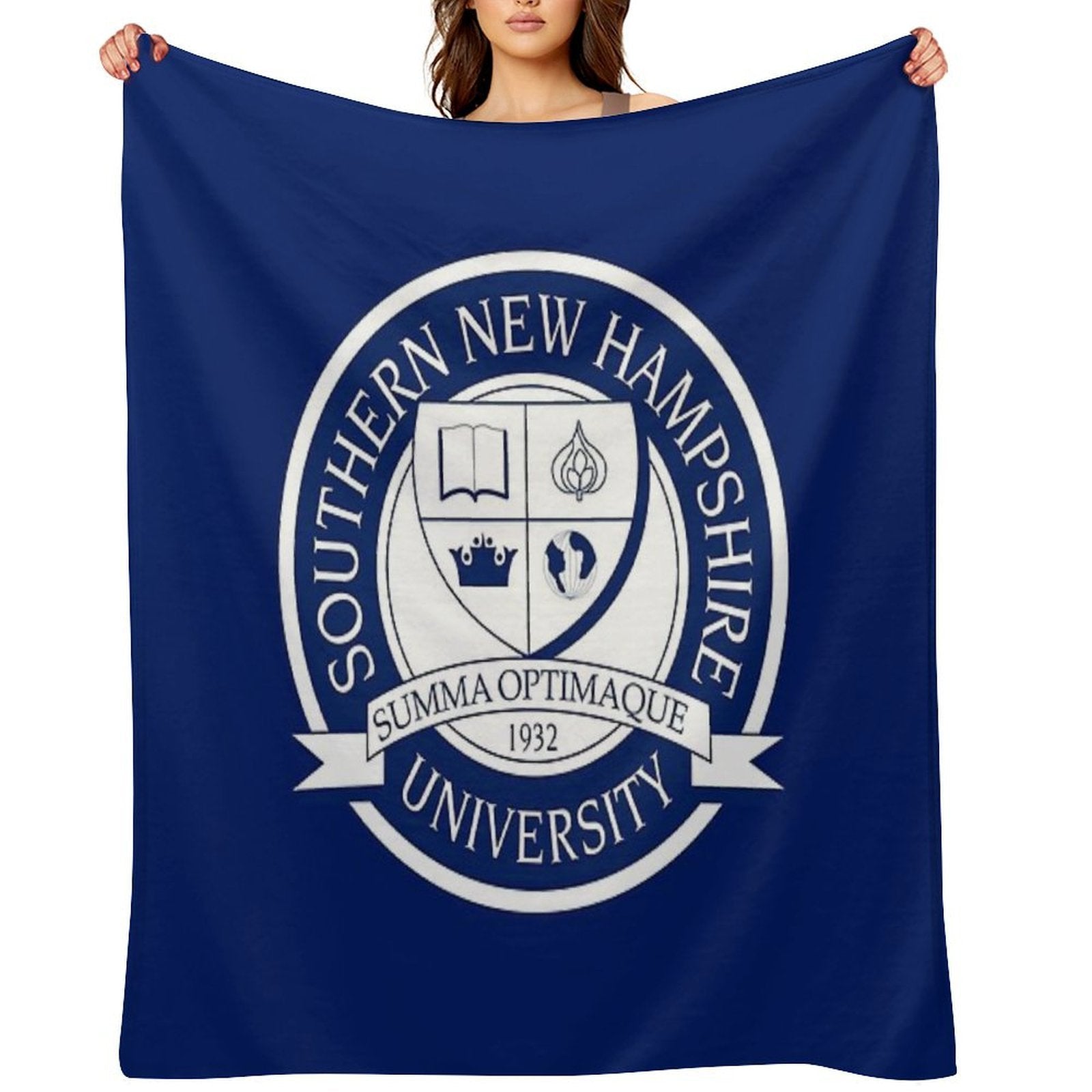 Southern New Hampshire Easy Care Throw Blanket