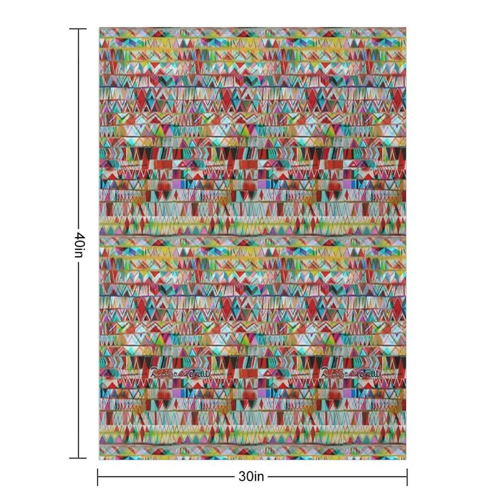 Composition 24 2 Eco-conscious Throw Blanket