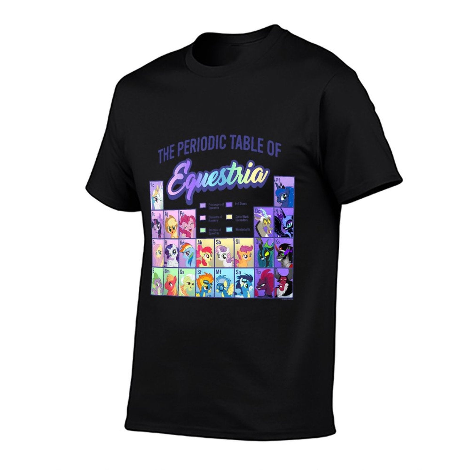 My Little Pony Group Shot Periodic Table Of Equestria  Moisture-wicking T-Shirt