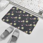 Stars Sun And Moon Durable Bath Mat