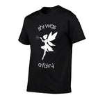 She Was A Fairy Meme  Oversized Silhouette T-Shirt