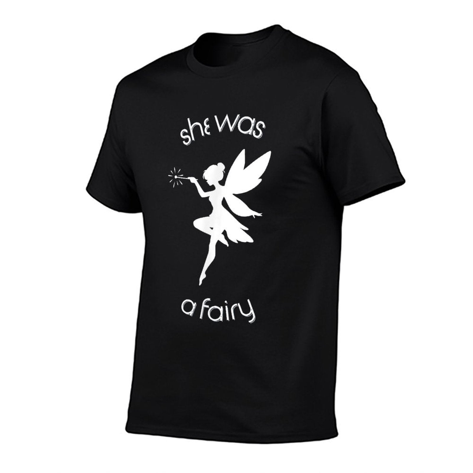 She Was A Fairy Meme  Oversized Silhouette T-Shirt