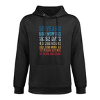 50 Years of Being Awesome Days Hours Minutes 50th Birthday Premium Durable Construction Hoodie
