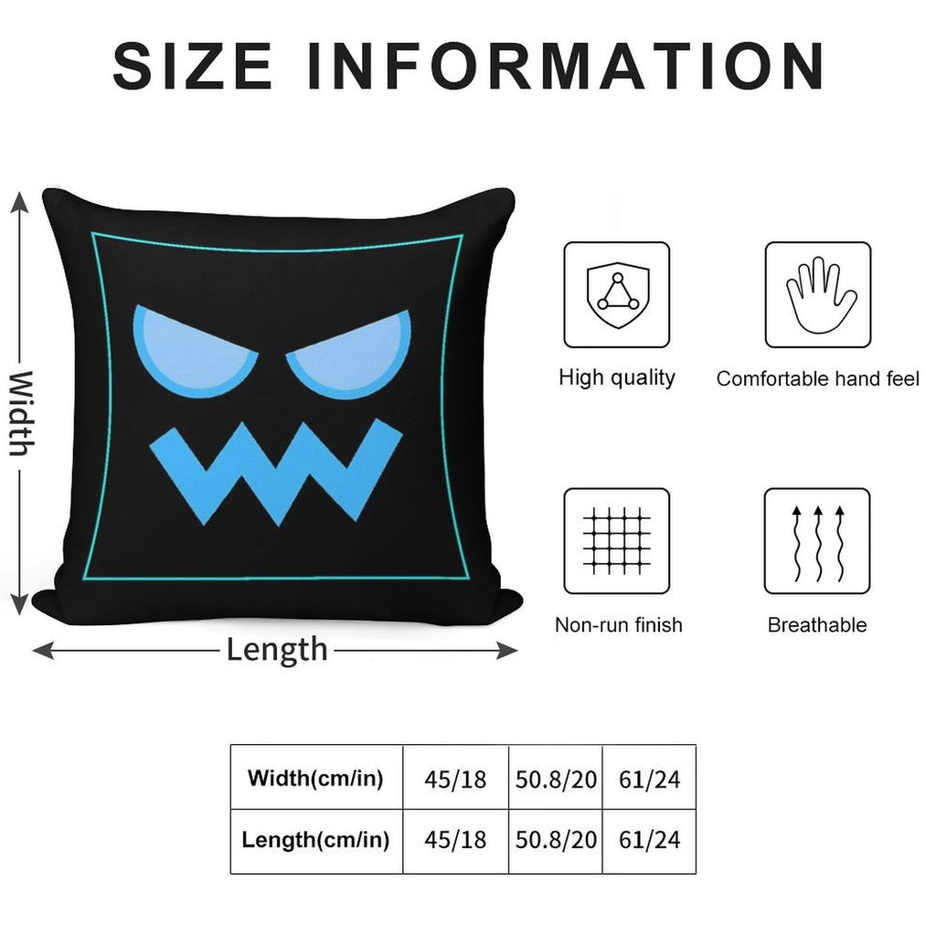 Funny Gamer Soft Anti-Pilling Throw Pillow