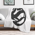 TravelOAZ Monochromatic Pantone Big Size Icon Anti-pilling Throw Blanket