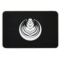 Latte Art Tulip  Slip-Resistant Bath Mat