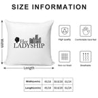 Her Ladyship Soft Bedroom Essential Throw Pillow