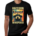 Cute Raccoon Design For Men Women Kids Racoon Lover Raccoon  Eco-friendly Material T-Shirt
