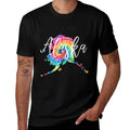 Alaska Tie Dye  Rolled Sleeves T-Shirt