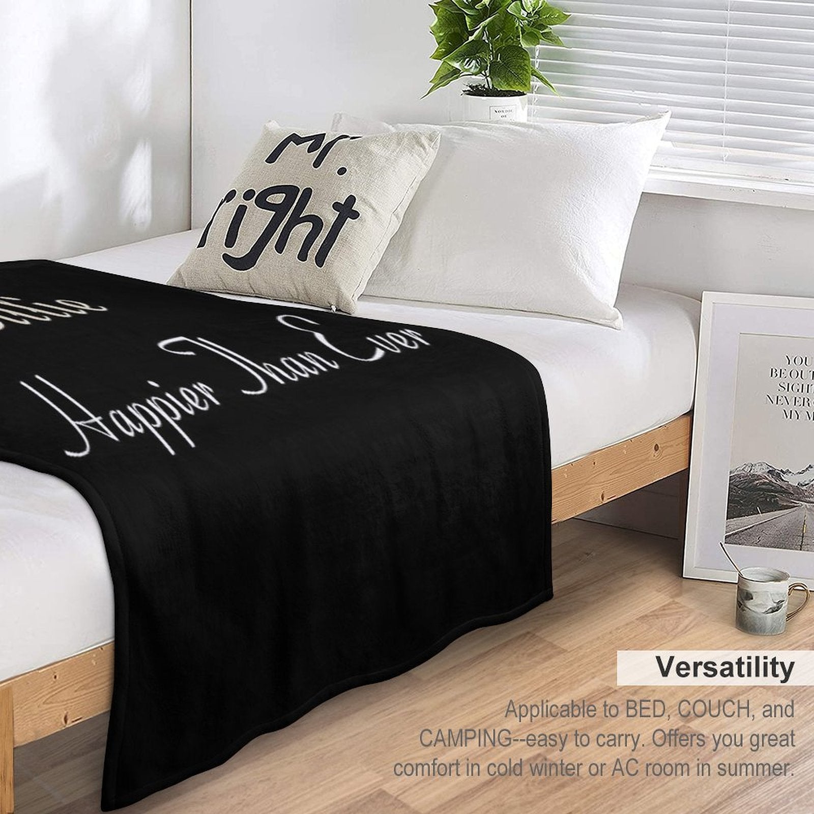 Billie Happier Than Ever Versatility Throw Blanket