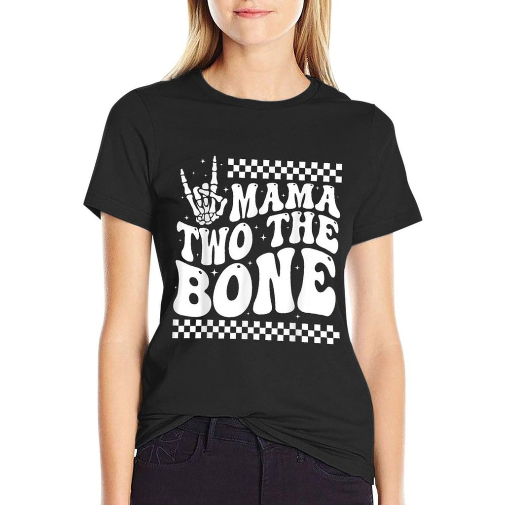 Funny 2nd Birthday Boy Mama Of The Bad Two The Bone Family  Eco-friendly Material T-Shirt