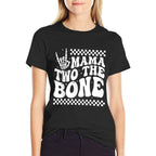 Funny 2nd Birthday Boy Mama Of The Bad Two The Bone Family  Eco-friendly Material T-Shirt