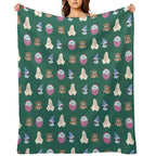 Regular Show - Pixel Pattern Gift-ready Throw Blanket