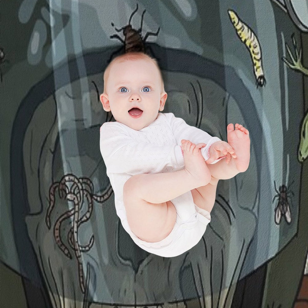 Smile, Stage 1 Lightweight Throw Blanket