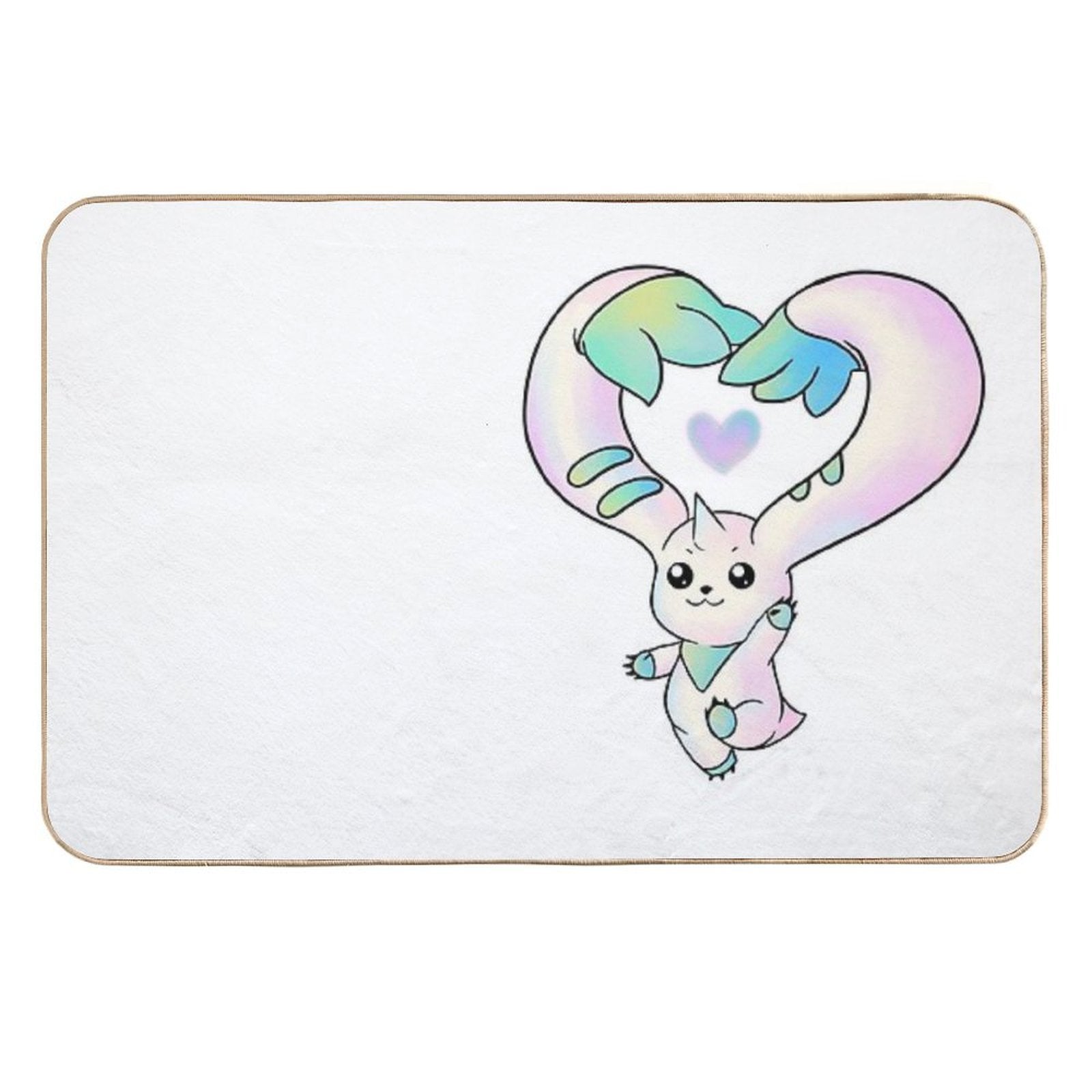 Momentai Terriermon  High-Traffic Bath Mat