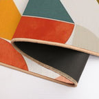 Bauhaus Geometric Colorful 2  High-Traffic Bath Mat