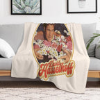 The Hoff Loves You Sustainable Throw Blanket