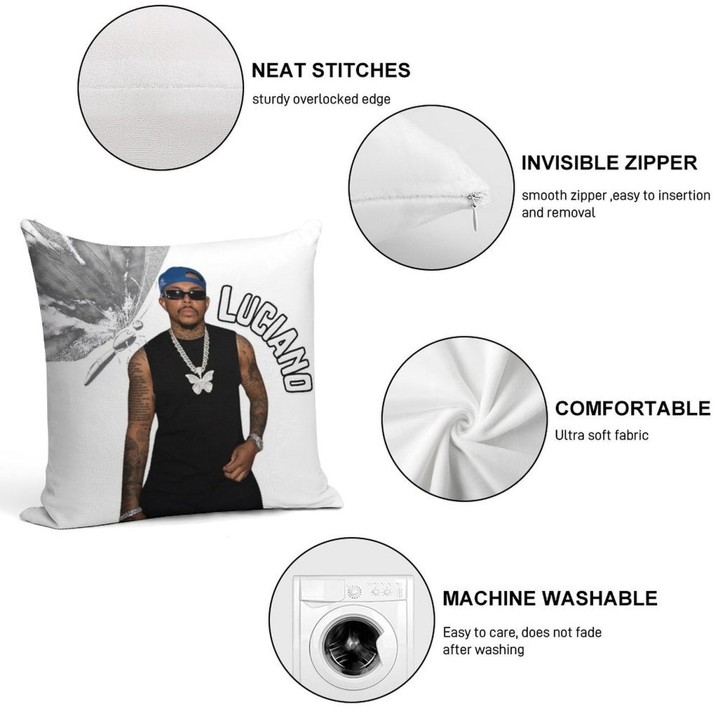 Luciano German Rap Soft Style Accent Throw Pillow