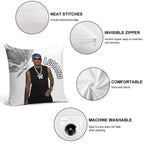 Luciano German Rap Soft Style Accent Throw Pillow